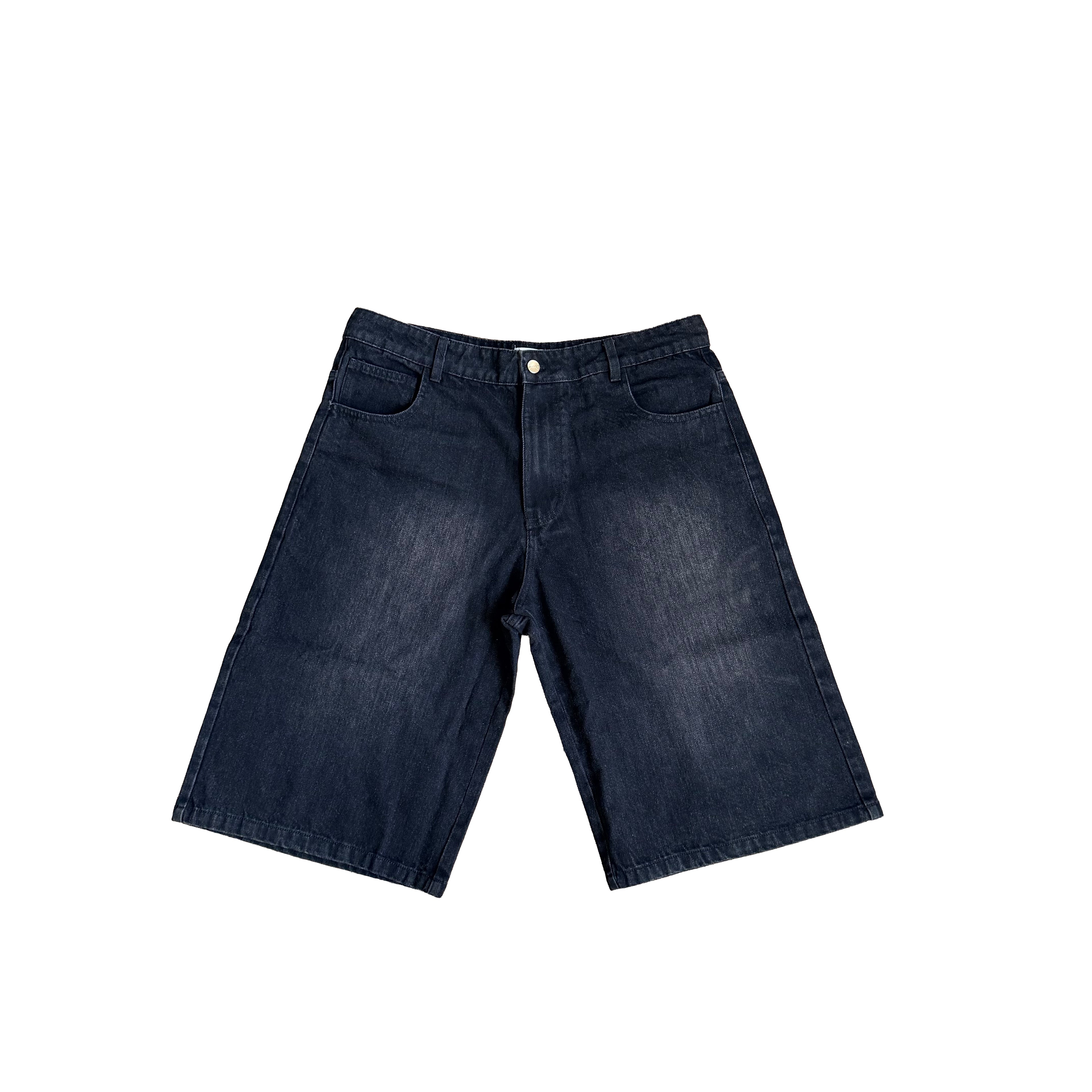 "6ixth-Sense" Denim Shorts Black